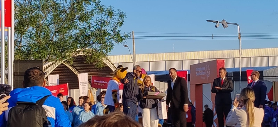 Embajada de Colombia en Paraguay acompaña a la delegación colombiana que participa en los Juegos Panamericanos Junior 2025