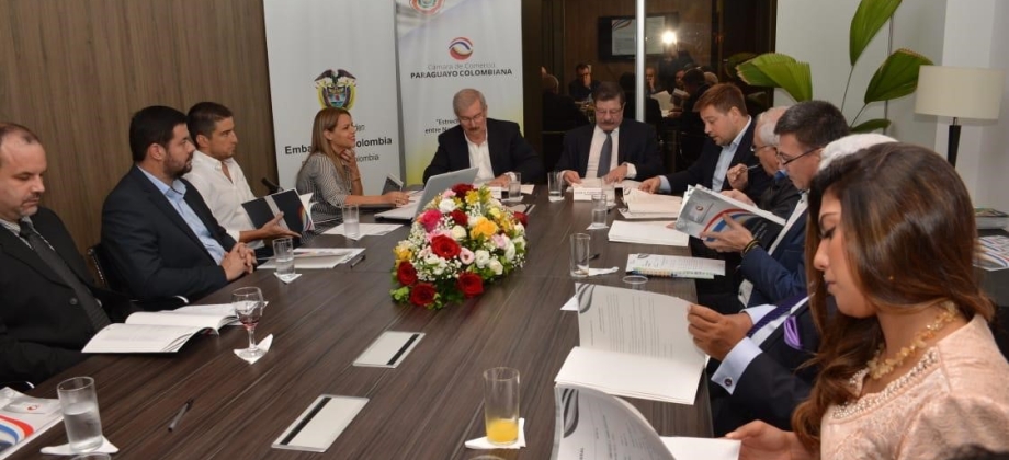 Embajada participó en la Asamblea General de la Cámara de Comercio Paraguayo-Colombiana