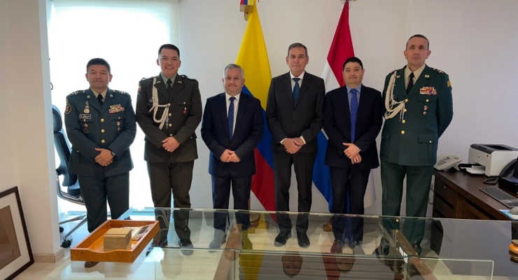Juan Manuel Corzo Román tomó posesión como nuevo Embajador de Colombia en Paraguay