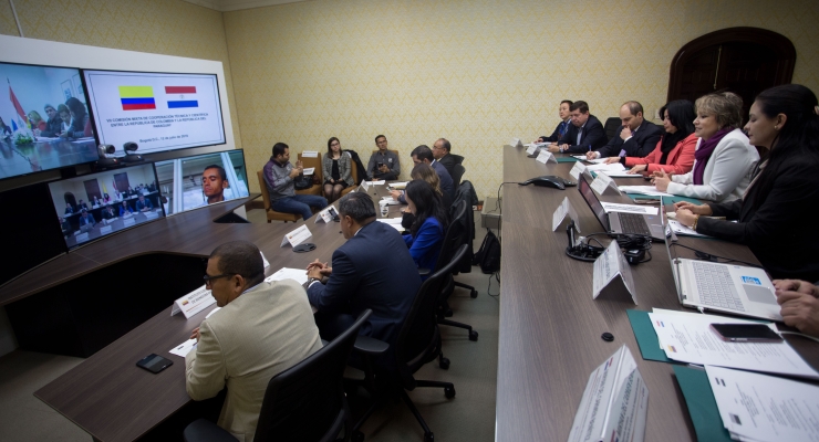 Colombia y Paraguay sostuvieron nuevo encuentro de Cooperación Sur-Sur
